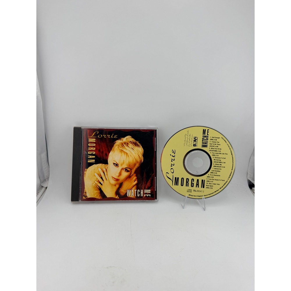Lorrie Morgan Watch Me CD 1992 Country Album 07863-66047-2 BNA Entertainment